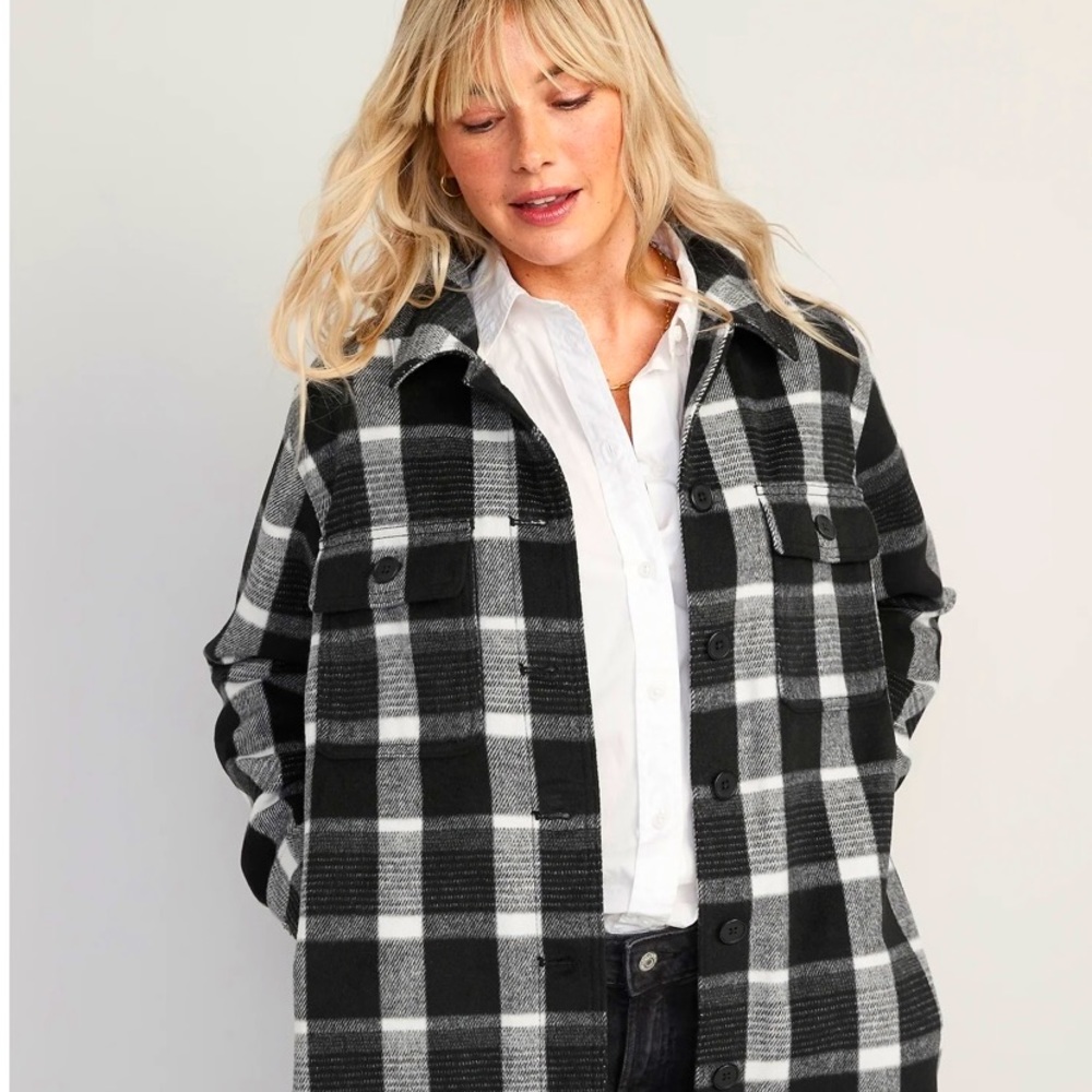 Plaid Utility Jacket